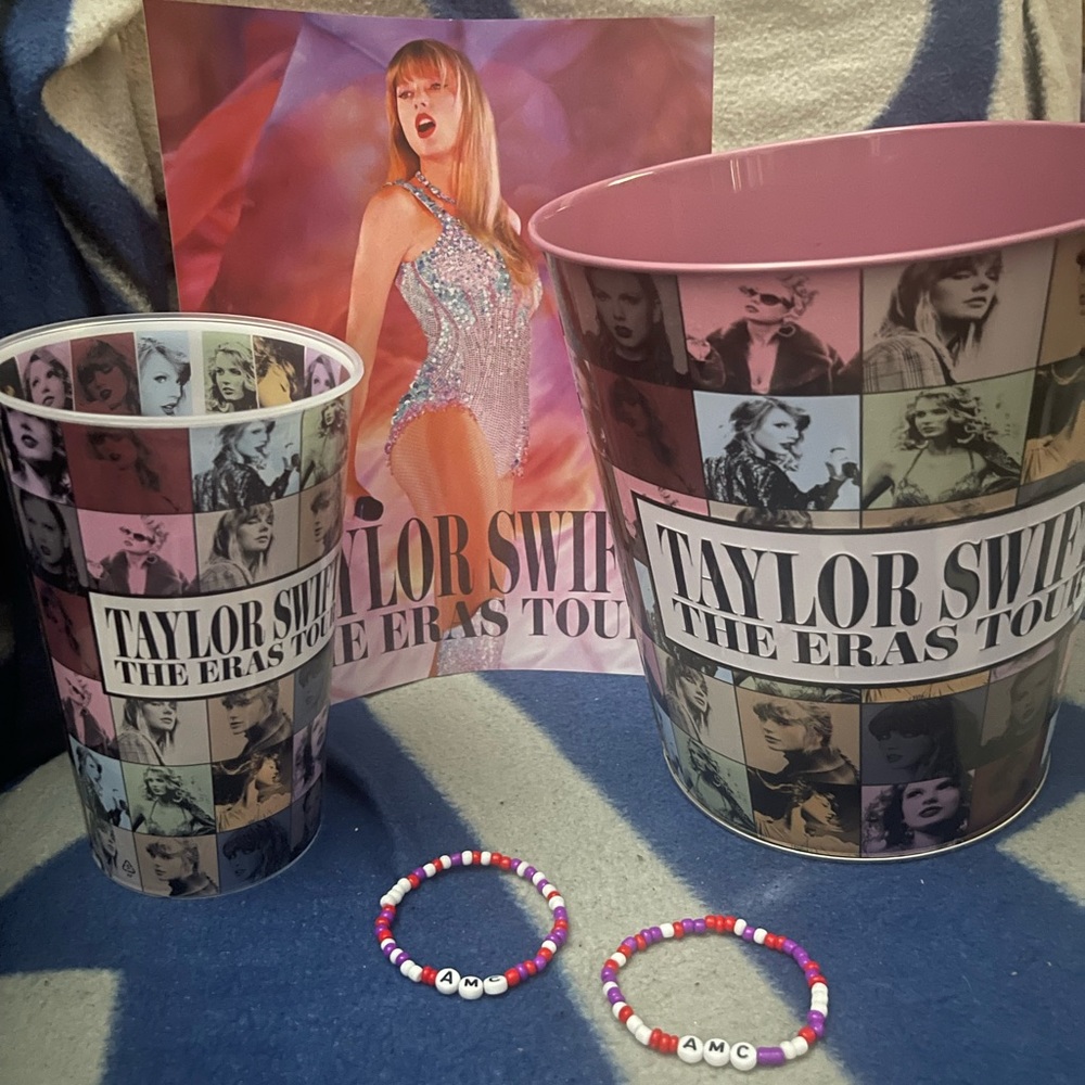 Eras tour popcorn tin combo